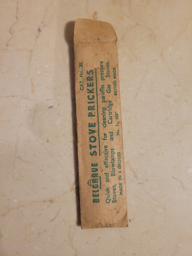 Vintage stove jet pricker - jet,