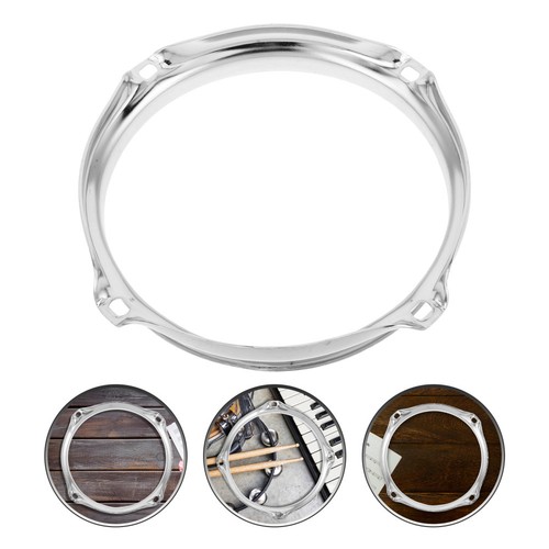 Silver iron drum hoop durable - hoop,