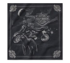 HARLEY DAVIDSON LONE WOLF LOWRIDER BANDANA 97776-25VX