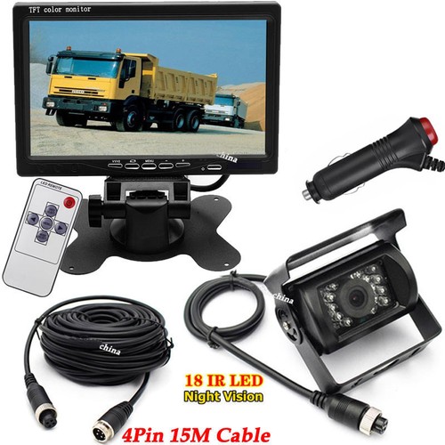 Pin rear view monitor ir - 7",