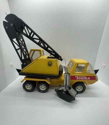 Vintage tonka cab over crane - cab,