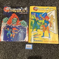 Vintage ThunderCats - Unused Cut Out and Activity Book and Activity Book