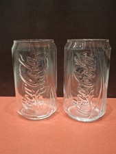 Coca Cola Glasses Set of 2 Can