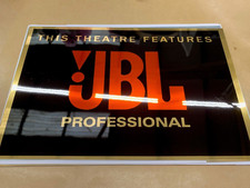 JBL Home Cinema Sign