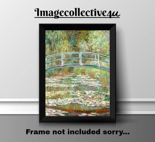 Claude monet a4 print - claude,