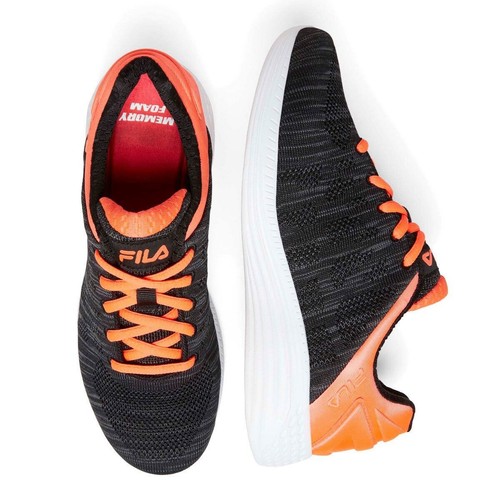 Fila black coral - fila, black/coral