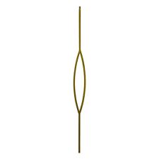 Gold Staircase Spindle - 12mm