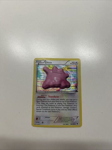 Pokemon card ditto boundaries - card,