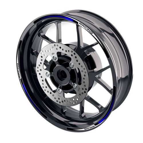 Blue rush2 wheel sticker - sticker, 17