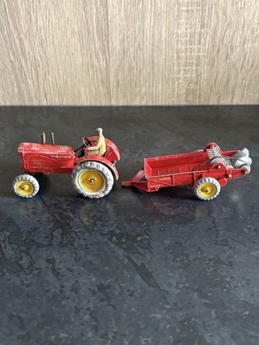 Dinky massey harris tractor - harris,