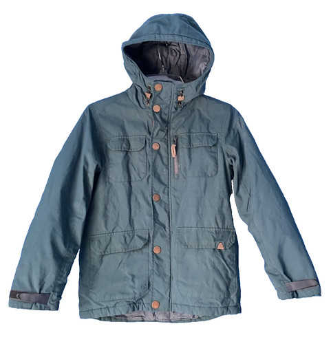 Next green parka boys warm - green,