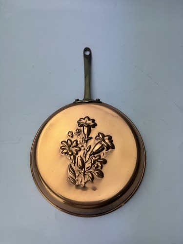 Copper brass pan - copper, frying