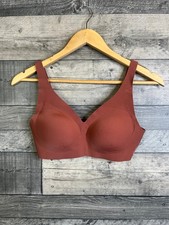 Sloggi Zero 2.0 Feel Bralette Bra Size Medium Brown Soft Unwired Comfort Fit