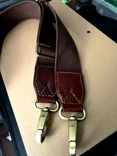 The bridge leather canvas bag - the,