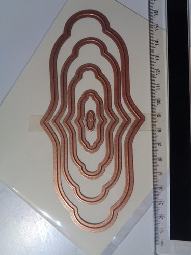 Spellbinders fancy edge oval - fancy,