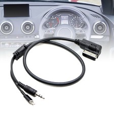 Car Music Interface MMI MDI Audio AUX Adapter Cable For Audi VW iphone 5 6 plus