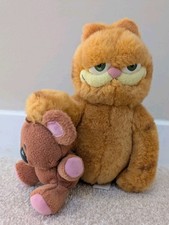 Garfield The Movie Plush Garfield and Pooky Orange Cat Kids Cuddly Teddy Toy VGC