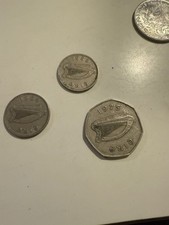3 Irish Coins