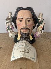 ROYAL DOULTON CHARLES DICKENS D6939 LIMITED EDITION LARGE CHARACTER JUG- toby