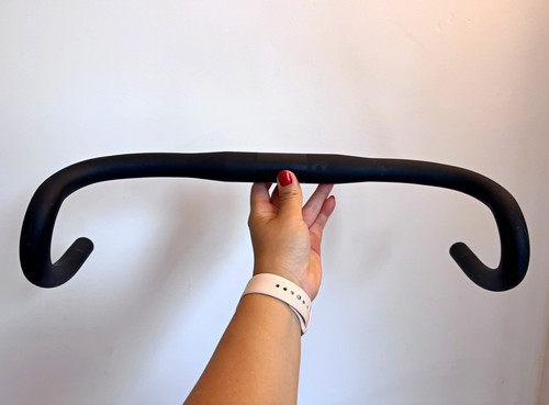 Black aluminium drop bar - aluminium,