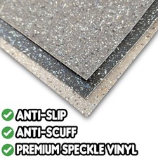 Speckle Vinyl Flooring Roll Durable Slip-Resistant Black, Dark Grey, Light Grey