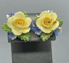 Vintage MCM Bone China Flowers