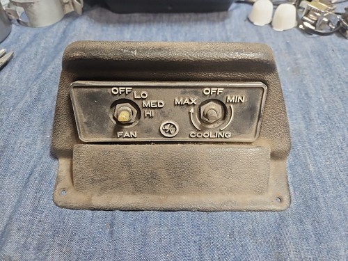 Fiat 124 spider control - a/c,