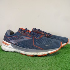 Brooks Trainers Size 10.5 Men's Blue Opal Black Adrenaline GTS 21 Running Shoes