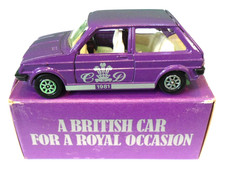 Vintage 1981 Corgi 1:36 Austin Mini Metro 1.3HLS Charles & Diana Car Mint In Box