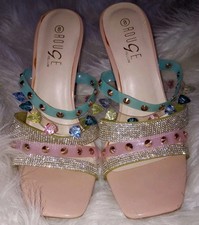 Sandals Shoes Size 8 Crystal