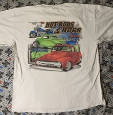 hot rods &hogs show t shirt