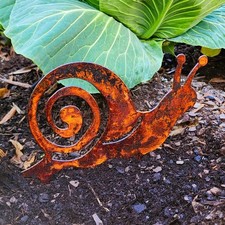 Rusty Metal snail Garden