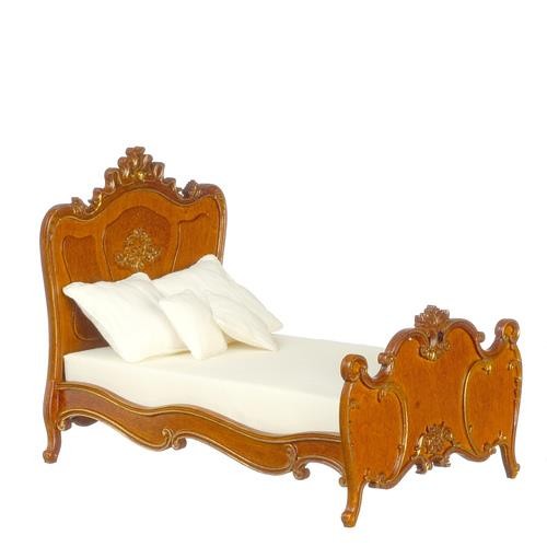 Dolls house victorian bed - house,