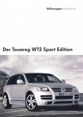 Touareg w12 sport edition - vw,