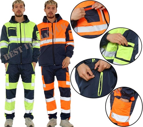 Men high visibility - men's, hooded