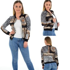 New Women Bomber Zipper Jacket