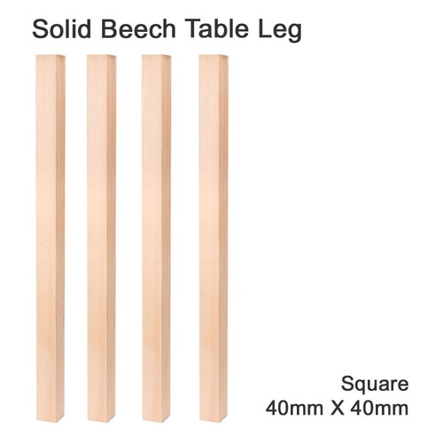 Slim solid beech square - beech,
