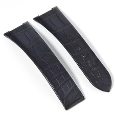 Omega Constellation CUZ011245 Black Alligator Watch Strap 24mm – 18mm Wide