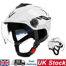 Motorcycle Open Face Helmet