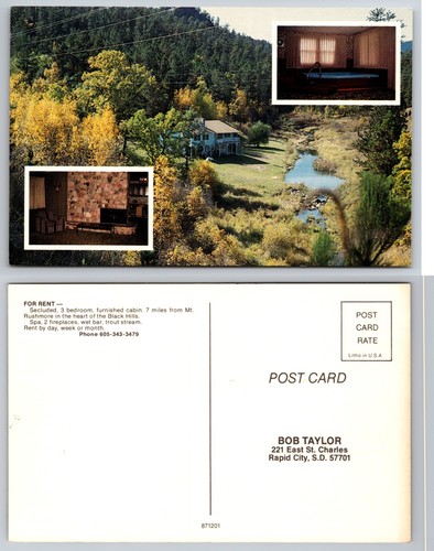 Rapid city river - sd, cabin