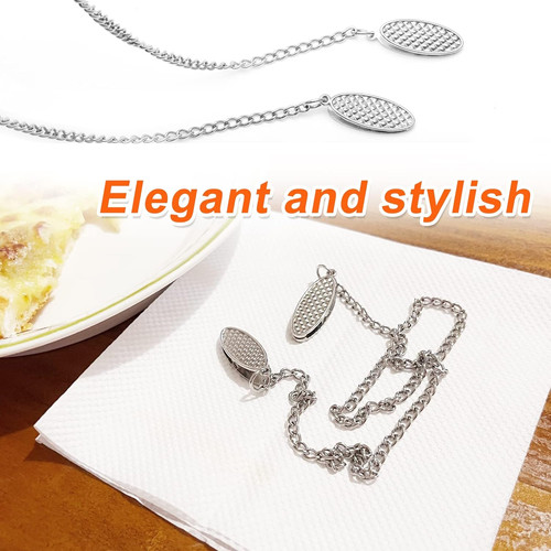 Pcs napkin chain with clip - chain,