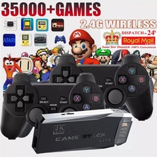 35000+Wireless Retro Game Console 4K HD Retro Game Console Ink.2 Wireless Contro