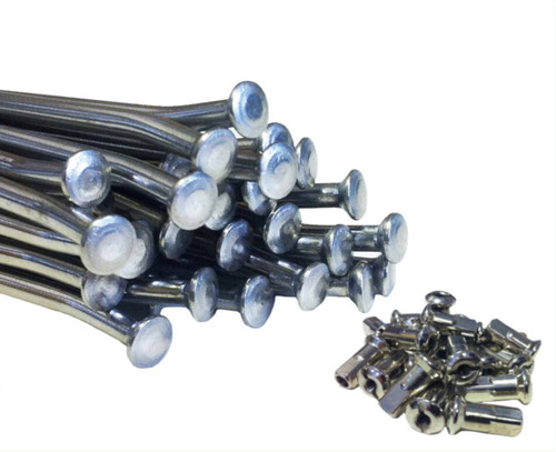 Polished stainless spoke - spoke,