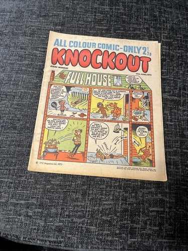 Knockout comic june - 17, 1972