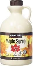 Kirkland Signature Canadian Maple Syrup  1L - Grade A Amber