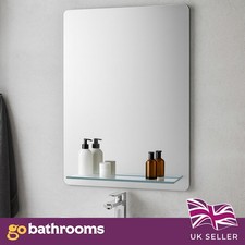 Bathroom Wall Mirror & Shelf