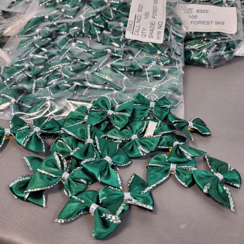 Satin ribbon bows job - job, lot