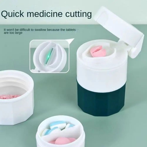 Layer pill crusher grinder - crusher,