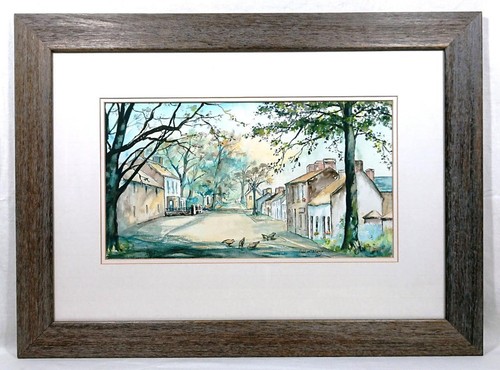 Original irish art watercolour - original,