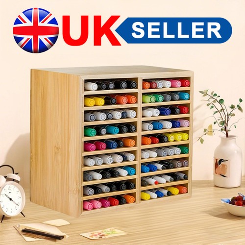 Bamboo marker organizer - bamboo,